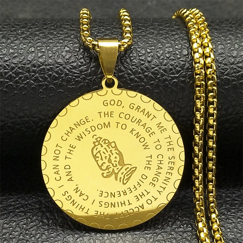 Crystal Cross Pendant Necklace