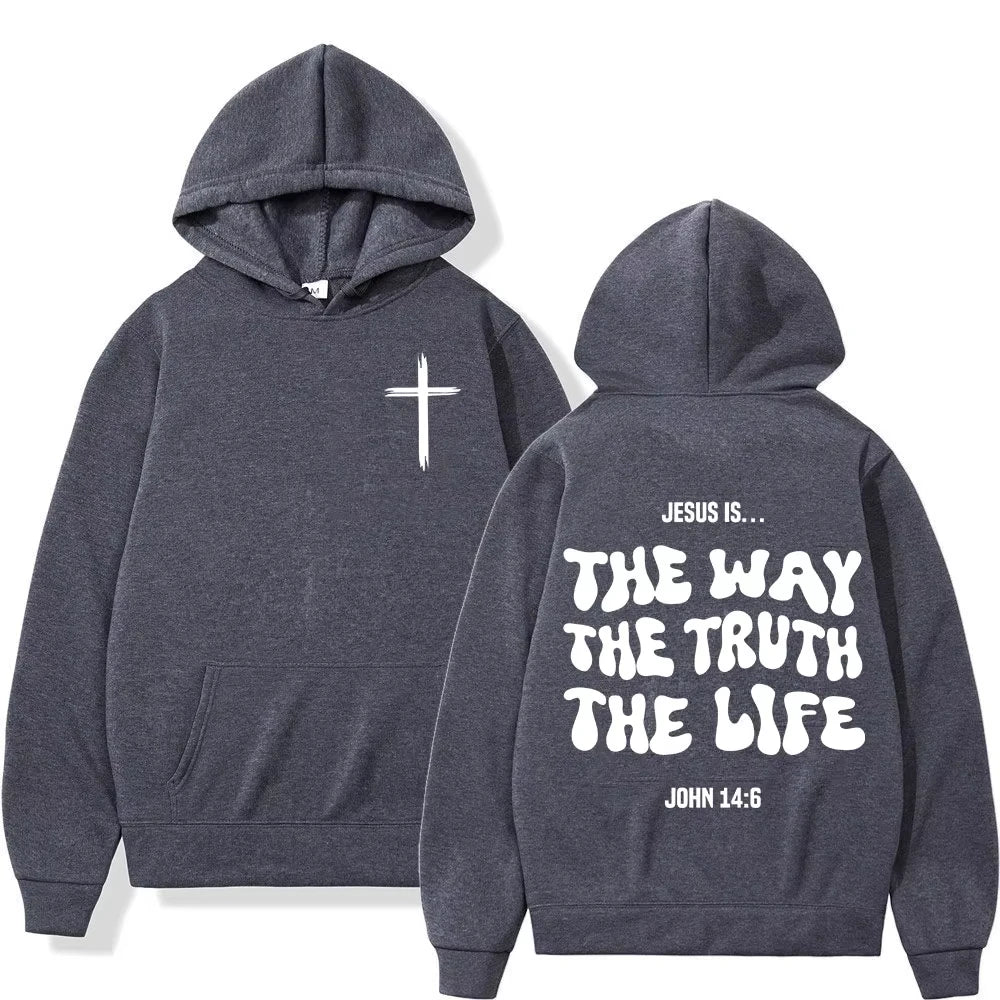 Jesus Truth Bible Verse Hoodie