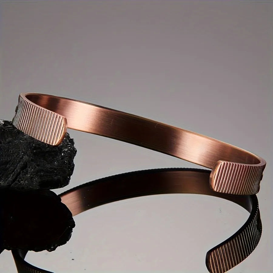 Copper Cross Bracelet (Women)