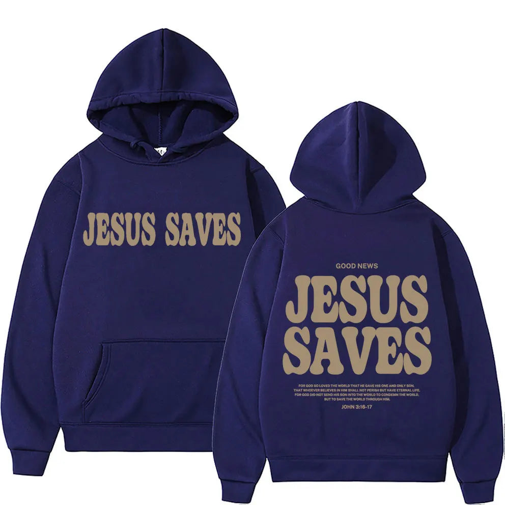 Jesus Saves 2025 Hoodie