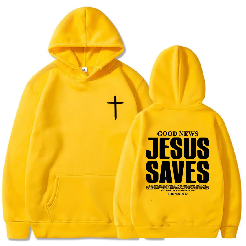 Jesus Saves 3:16 Hoodie