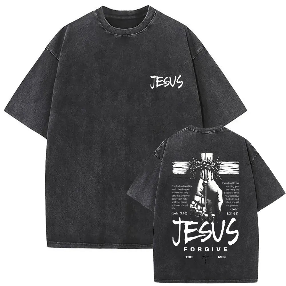 Faith Over Fear Oversized Tee