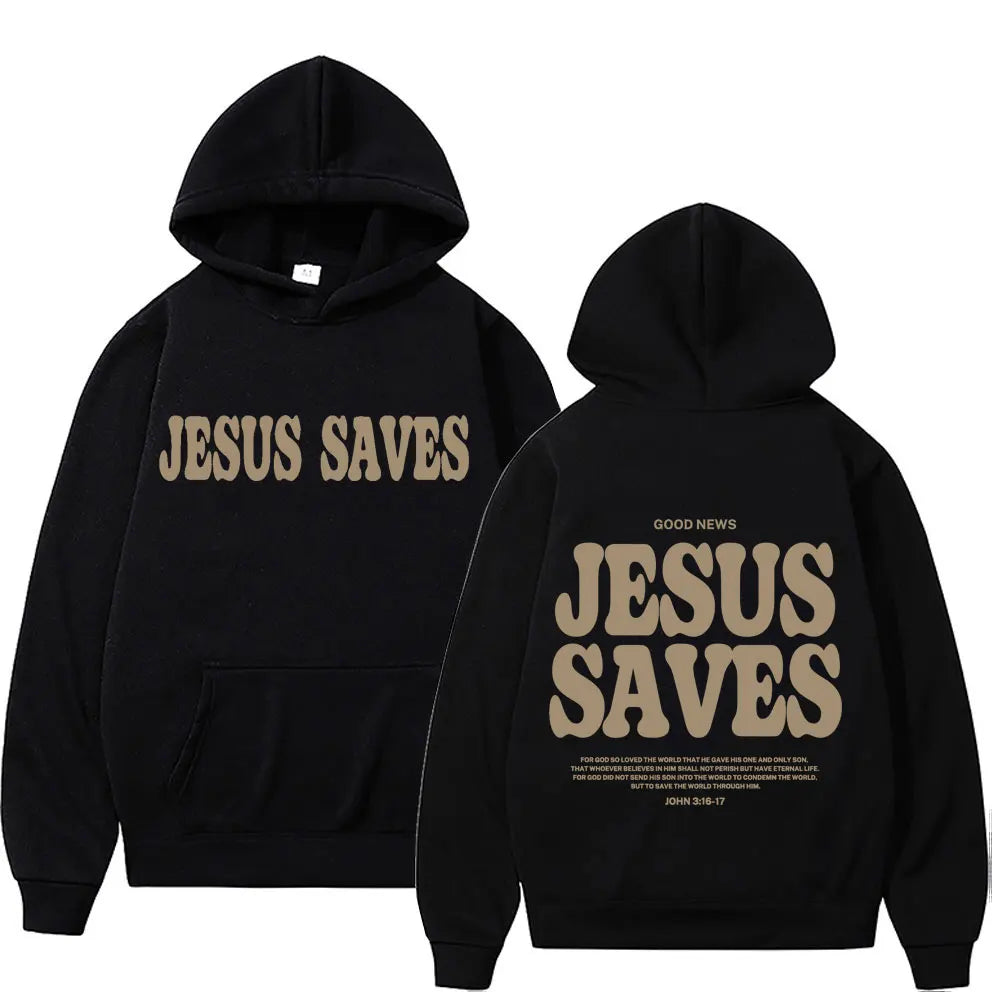 Jesus Saves 2025 Hoodie