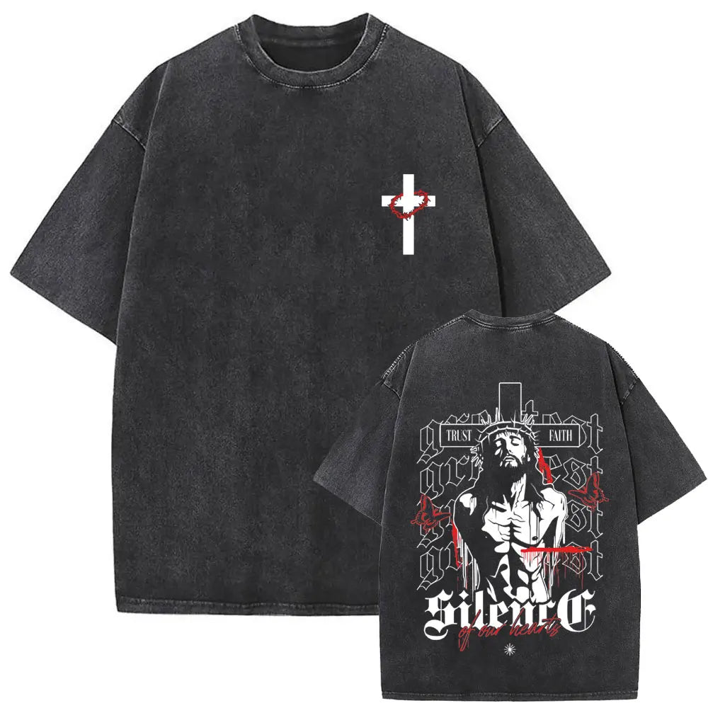 Faith Over Fear Oversized Tee