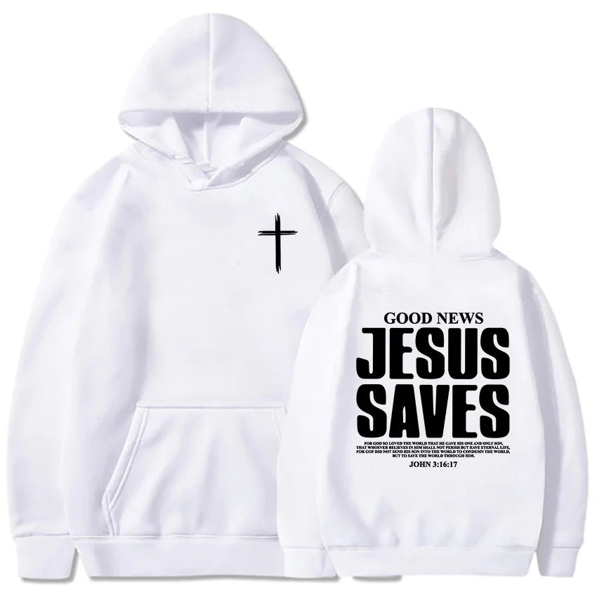Jesus Saves 3:16 Hoodie