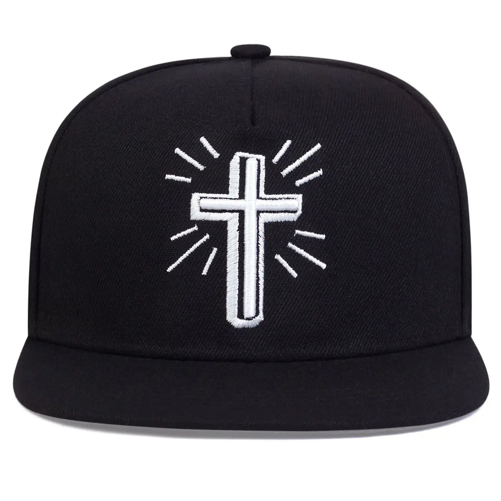 Cross Embroidery Trucker Cap