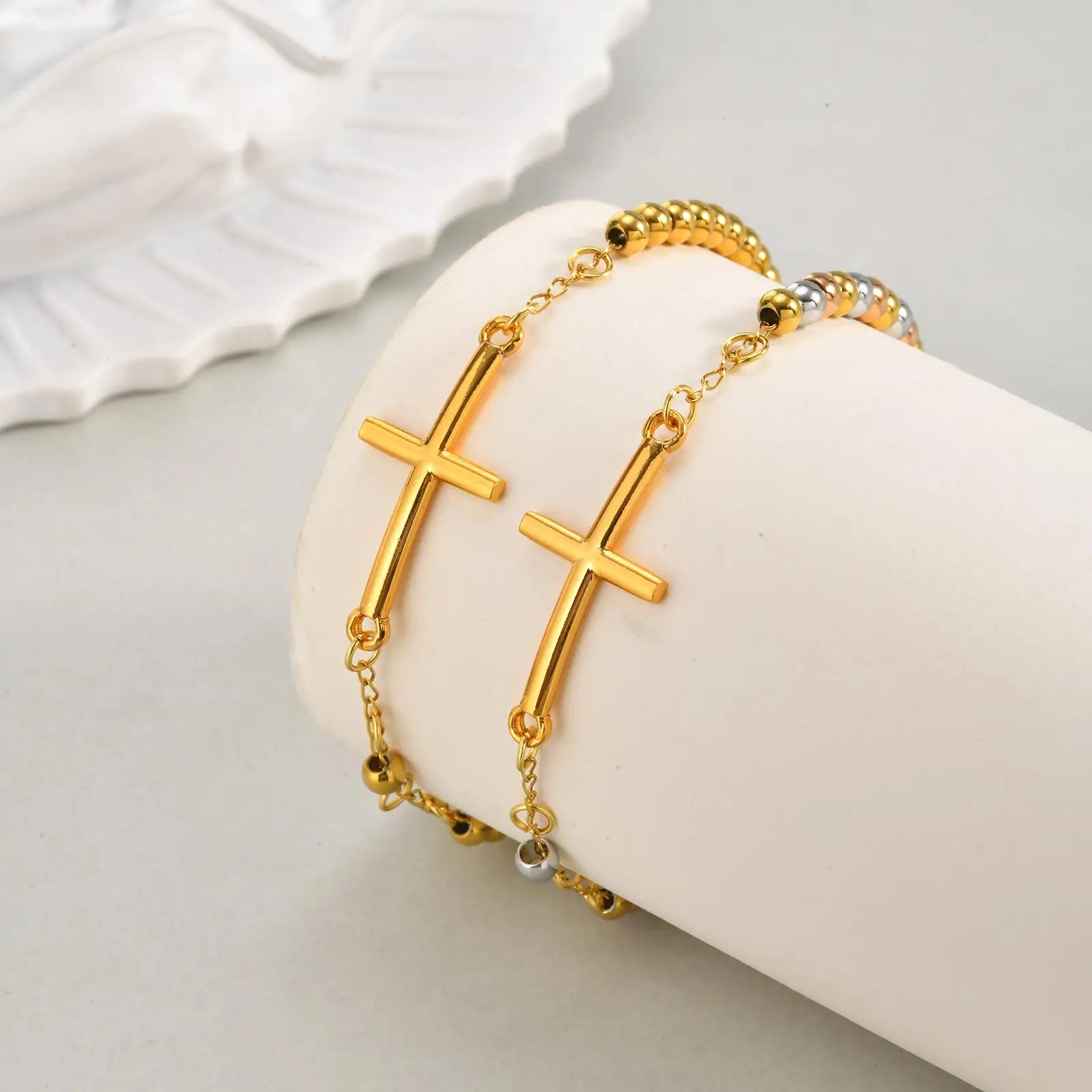 Virgin Mary Rosary Bracelet