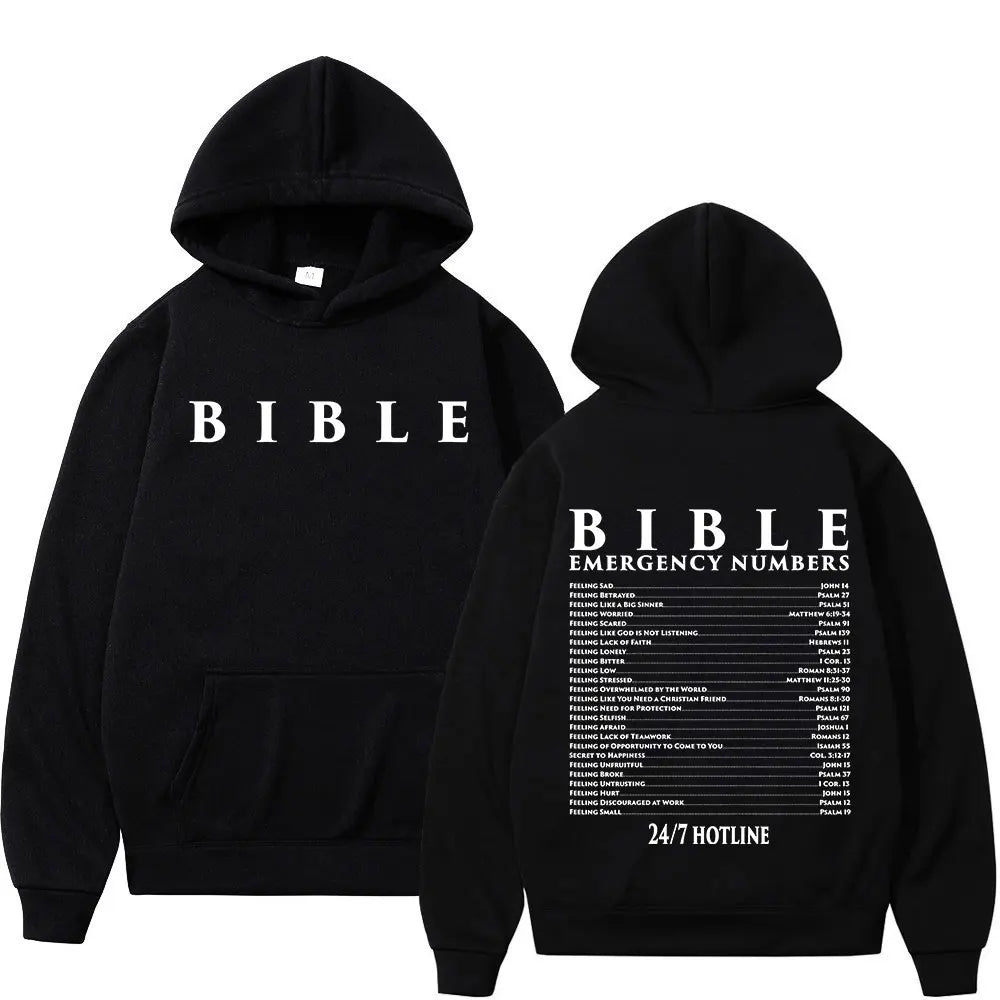 Bible Numbers Humor Hoodie