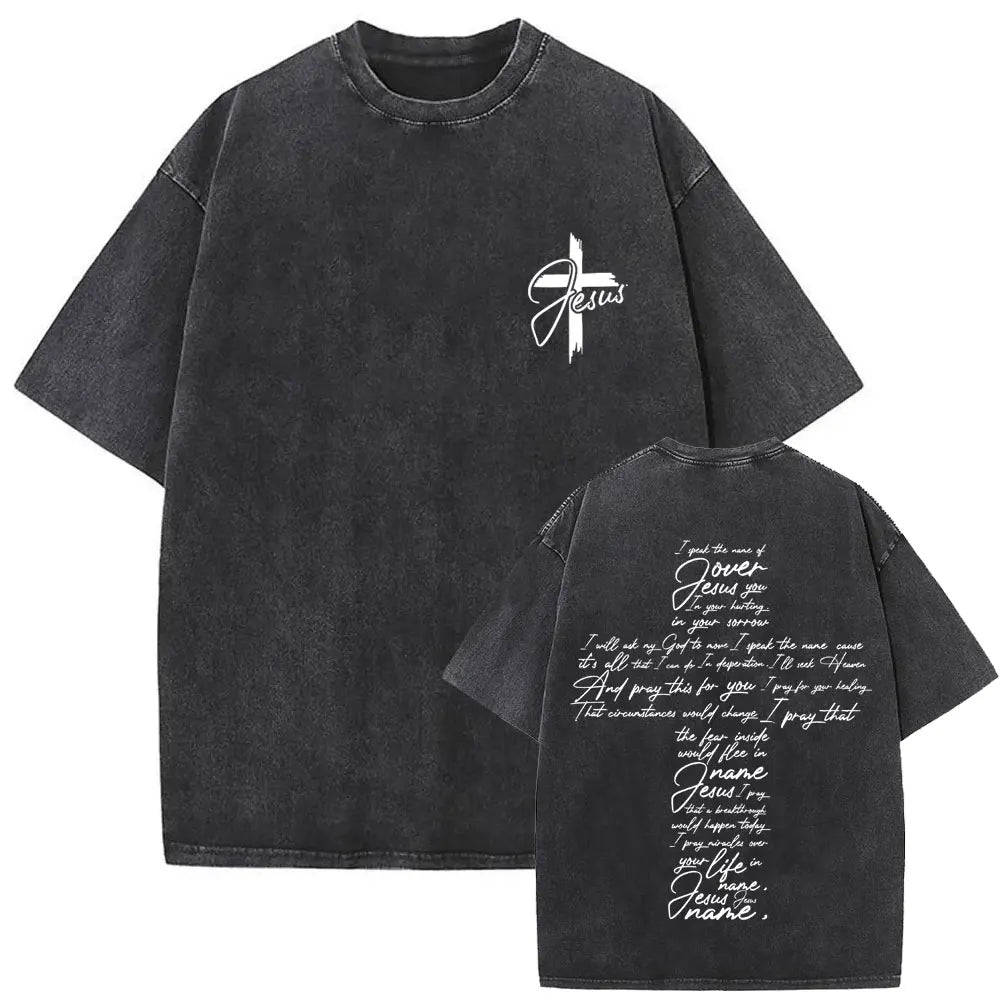 Faith Over Fear Oversized Tee