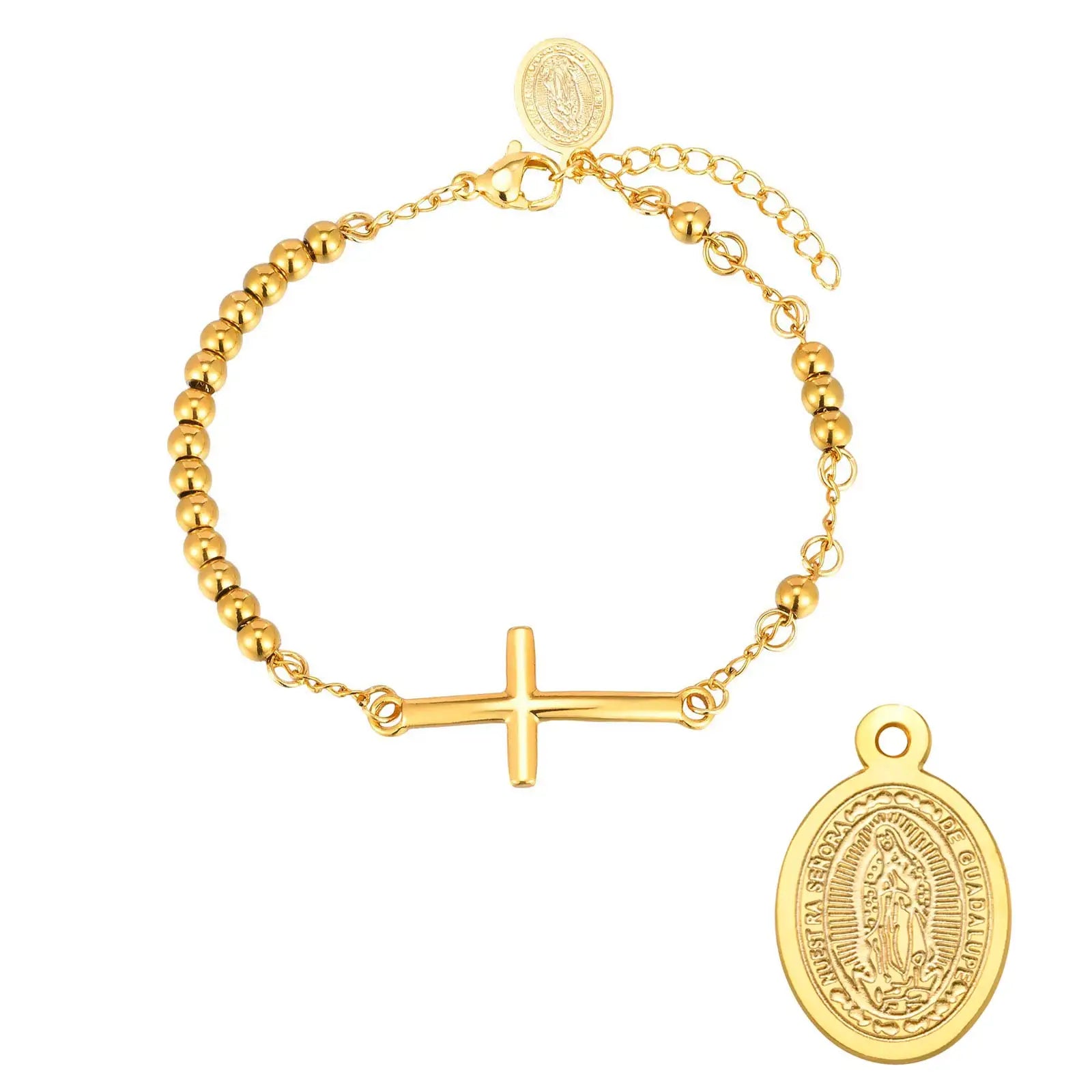 Virgin Mary Rosary Bracelet