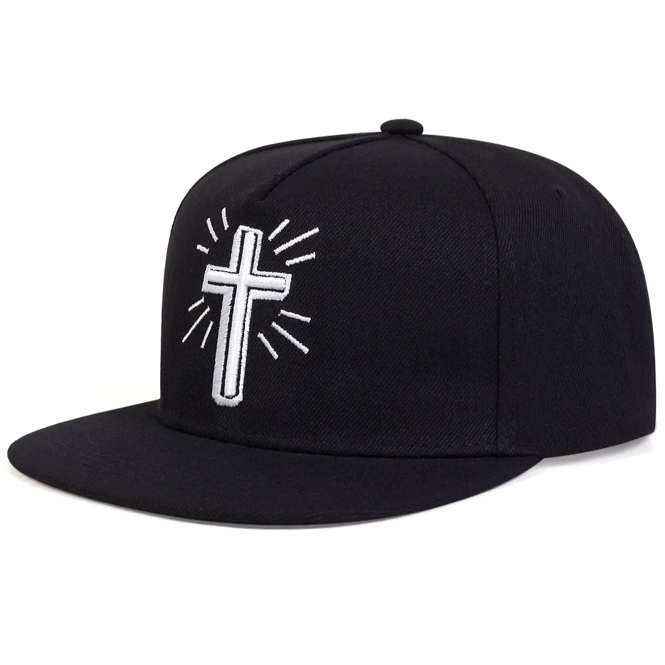 Cross Embroidery Trucker Cap