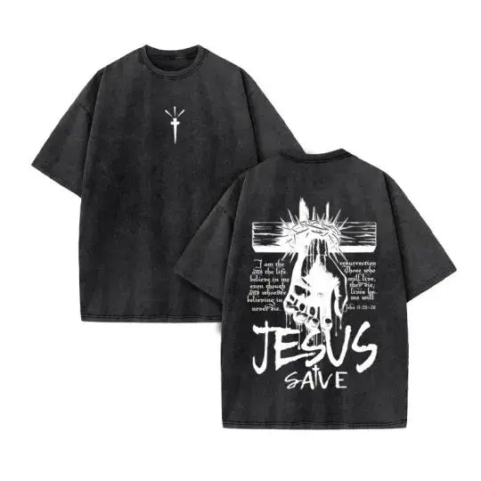 Washed Jesus Street Tee