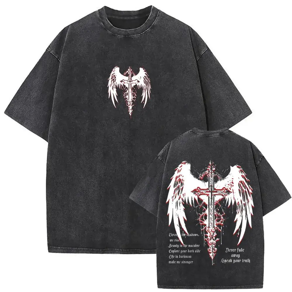 Forgive Them Gothic Tee