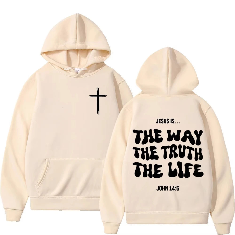 Jesus Truth Bible Verse Hoodie