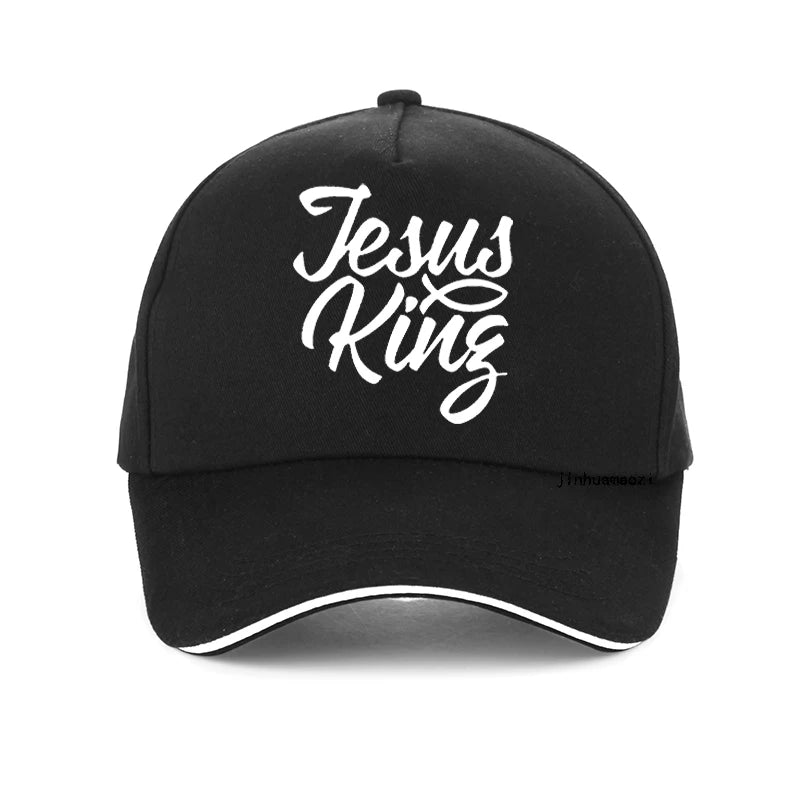 Jesus King 3D Patch Cap