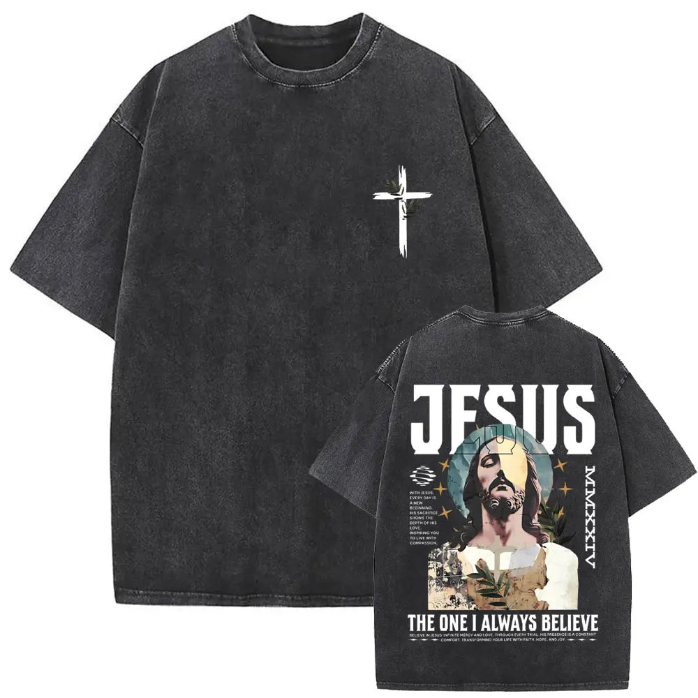 Faith Over Fear Oversized Tee