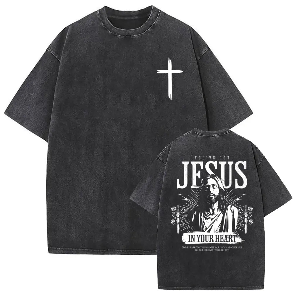 Vintage Jesus Oversized Tee