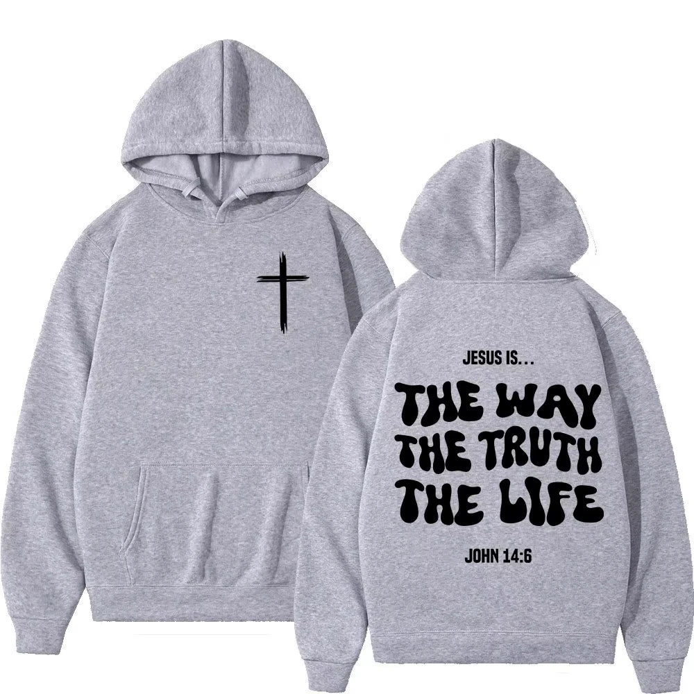 Jesus Truth Bible Verse Hoodie