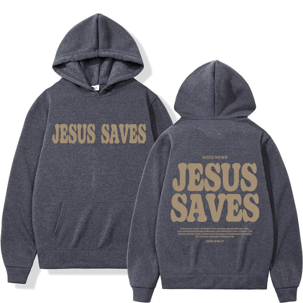 Jesus Saves 2025 Hoodie