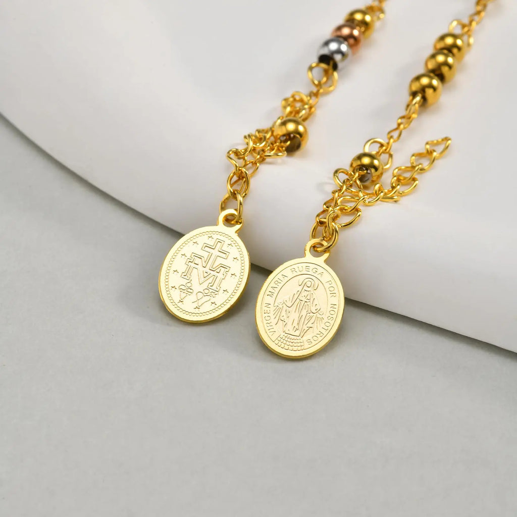 Virgin Mary Rosary Bracelet