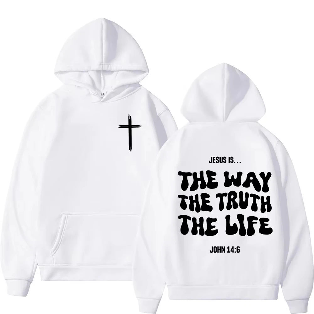 Jesus Truth Bible Verse Hoodie