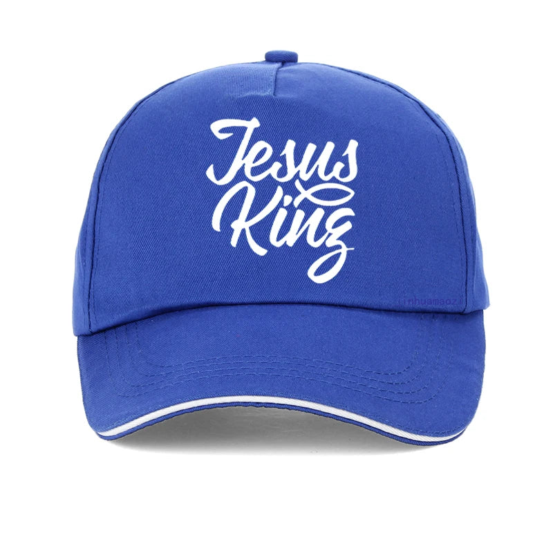 Jesus King 3D Patch Cap