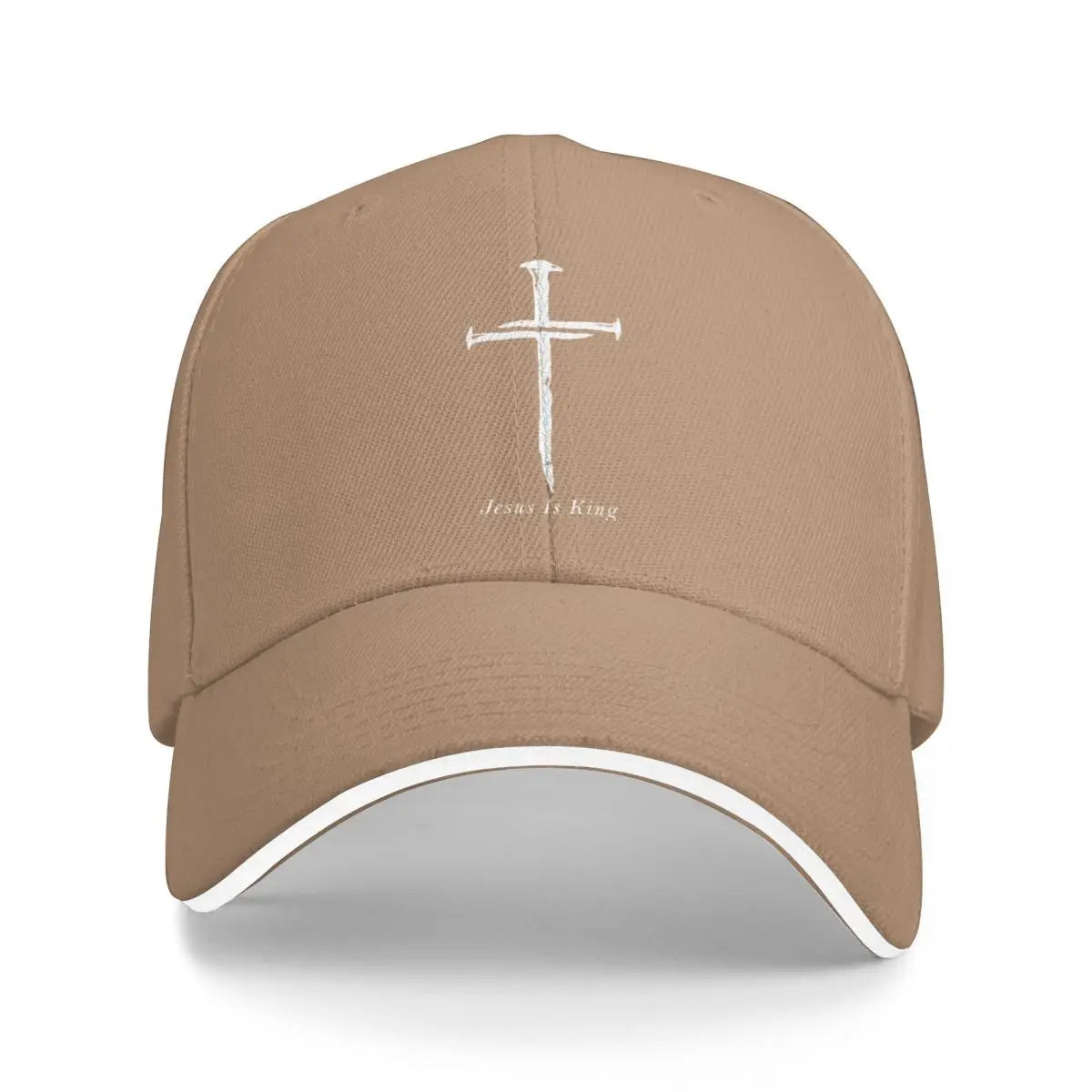 Jesus Cross Three Nails Cap