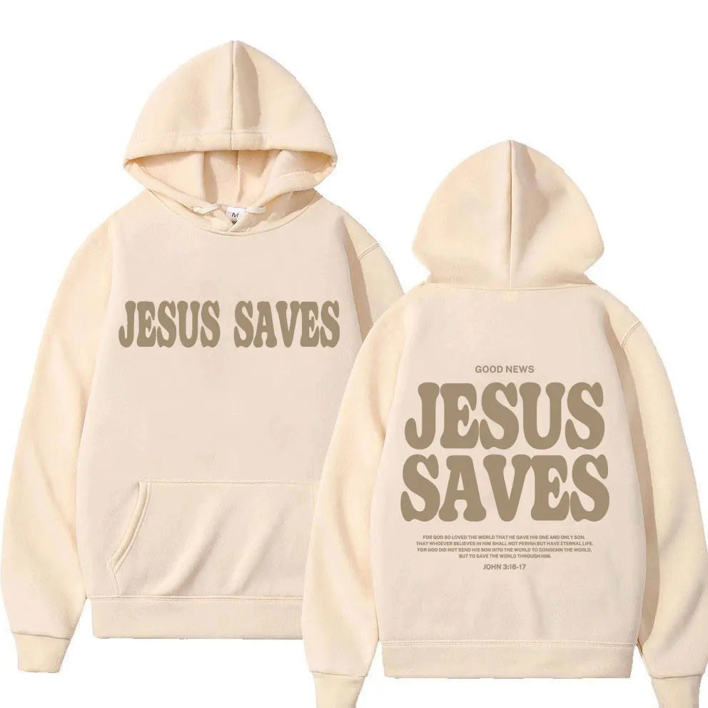 Jesus Saves 2025 Hoodie