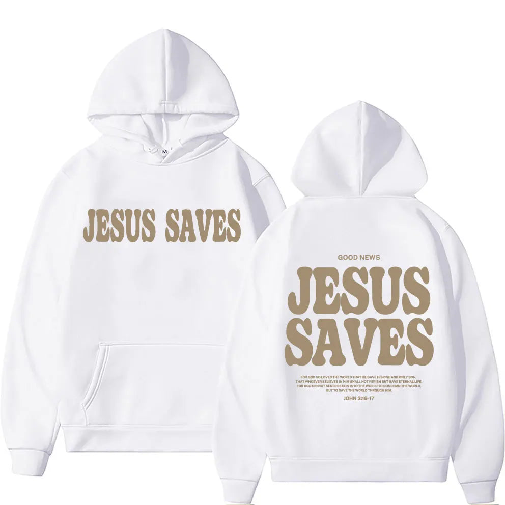 Jesus Saves 2025 Hoodie