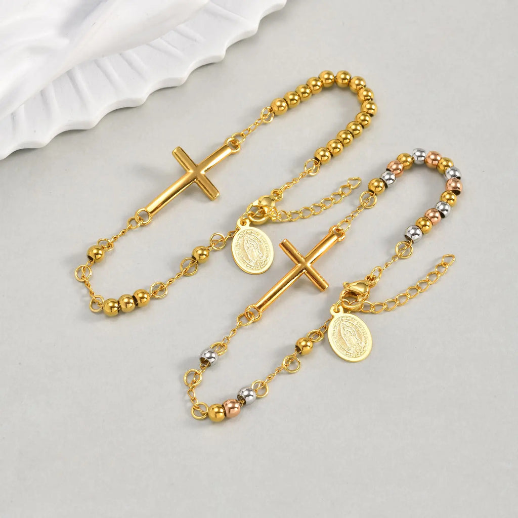 Virgin Mary Rosary Bracelet