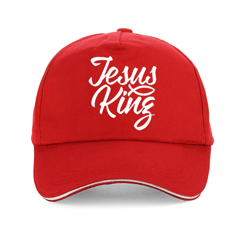 Jesus King 3D Patch Cap