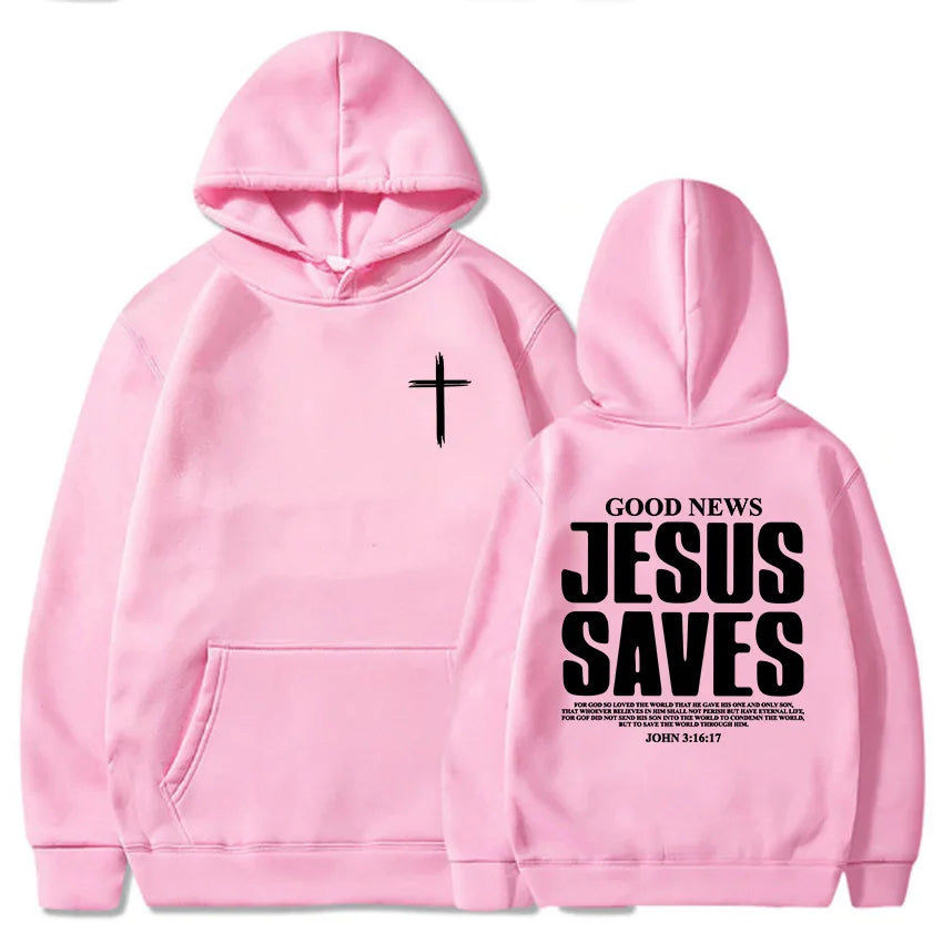 Jesus Saves 3:16 Hoodie