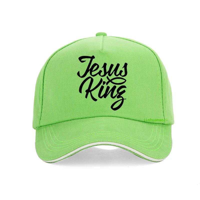 Jesus King 3D Patch Cap