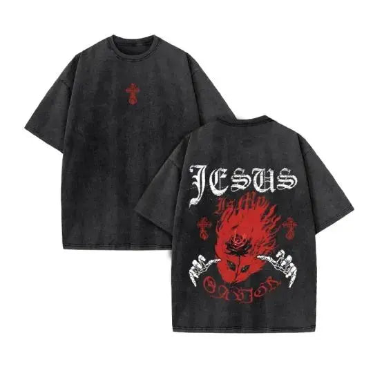 Washed Jesus Street Tee