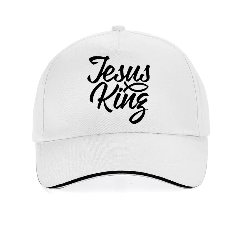 Jesus King 3D Patch Cap
