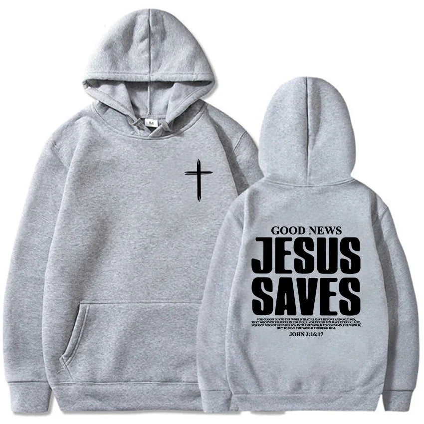 Jesus Saves 3:16 Hoodie