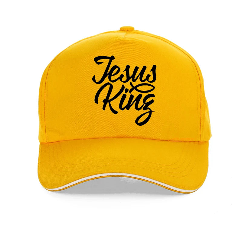 Jesus King 3D Patch Cap