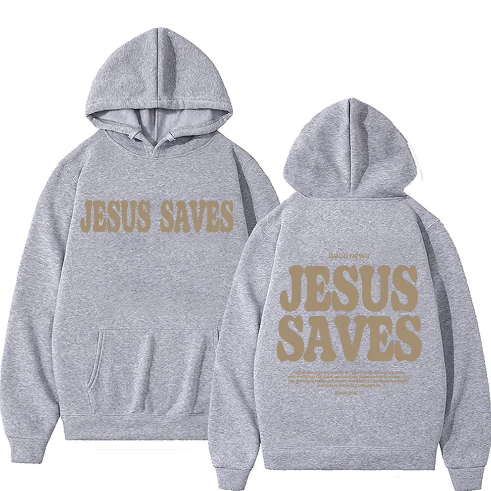 Jesus Saves 2025 Hoodie