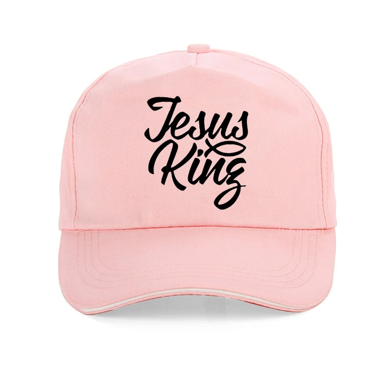Jesus King 3D Patch Cap